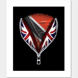 Trinidadian And Tobagoan Flag  Trinidad And Tobago Flag zipped British Flag - Gift for Trinidadian And Tobagoan From Trinidad And Tobago Posters and Art